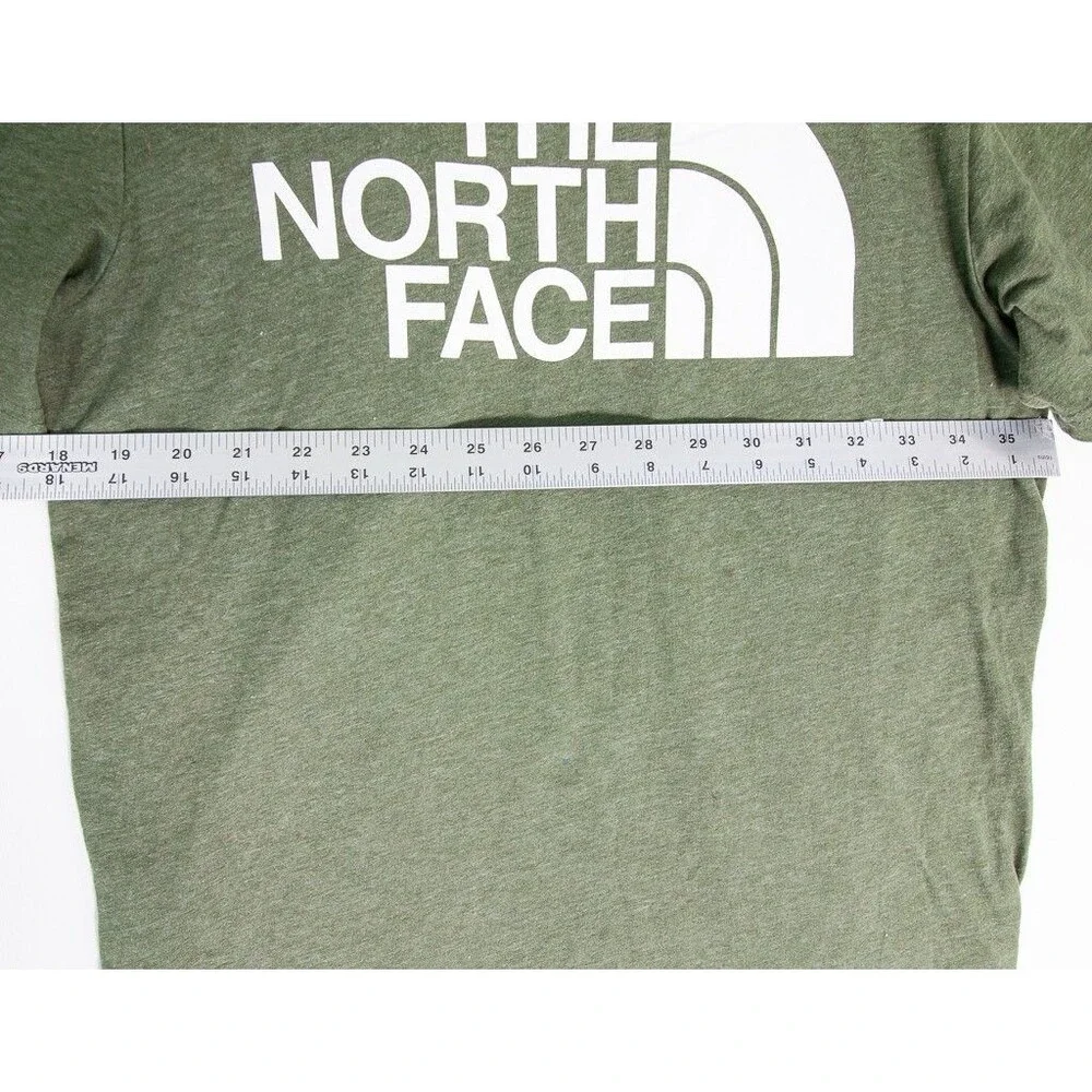 The North Face Logo Standard Fit T-Shirt Men's Size Small Olive Green